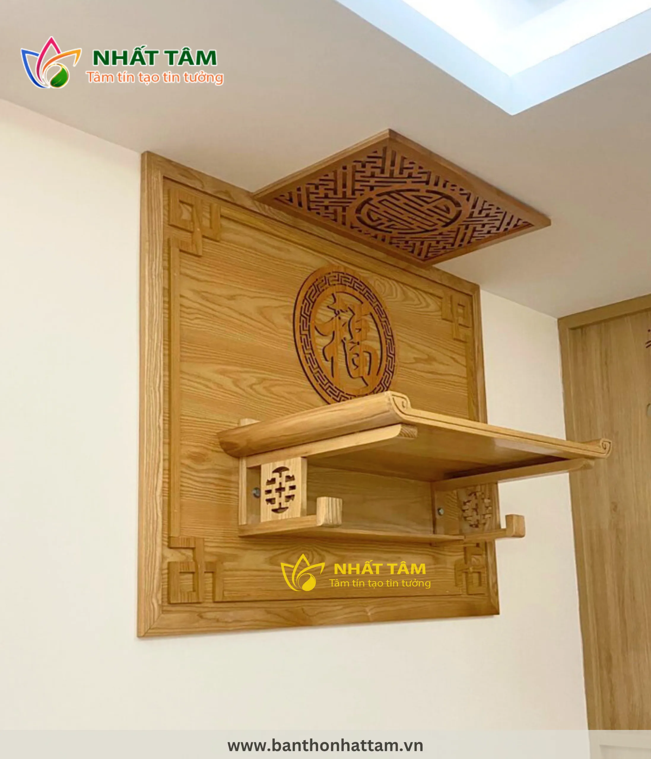 Kinh nghiệm thực tế từ các công trình bàn thờ treo tường