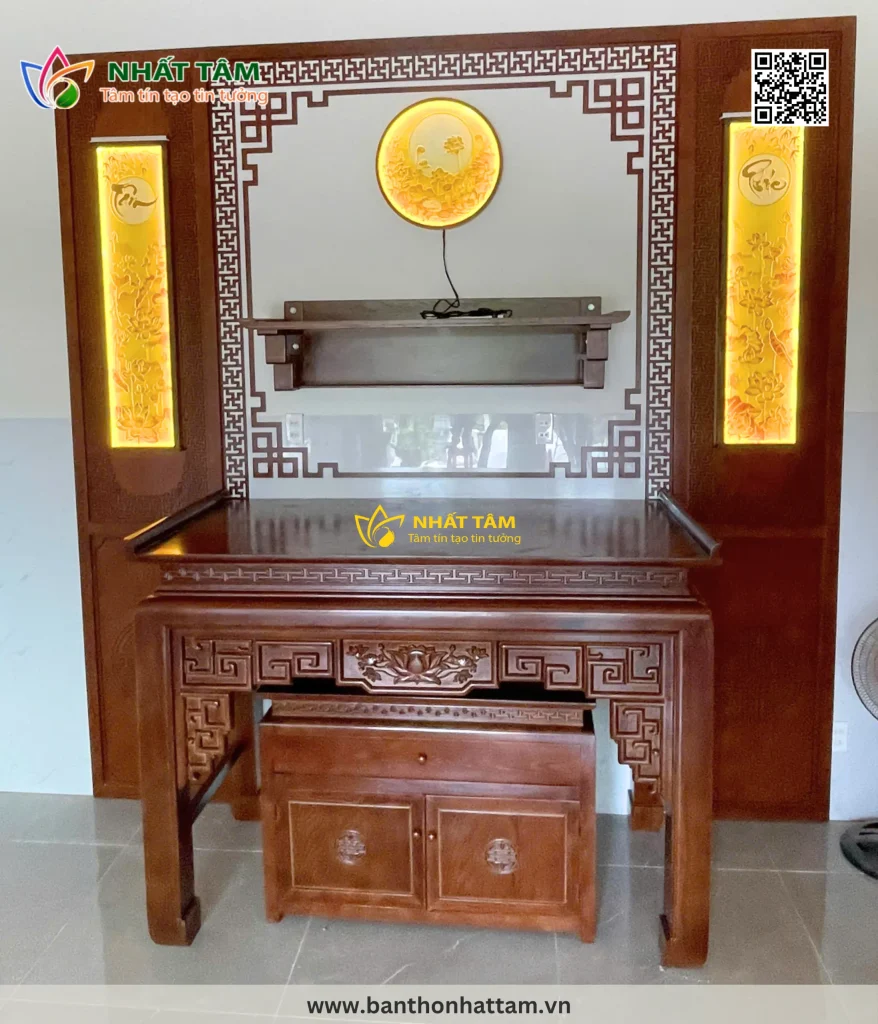 Tiêu chí lựa chọn bàn thờ gia tiên chất lượng